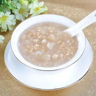 A gruel of barley