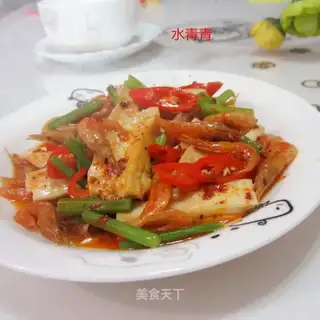 Shrimp and tofu