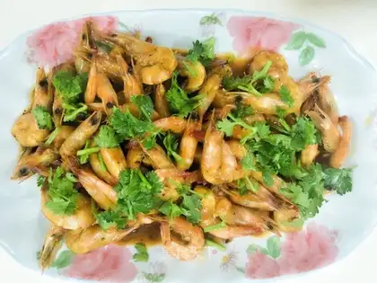 Shrimp oily