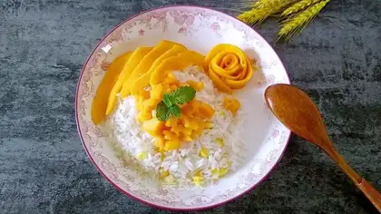 Coconut mango corn