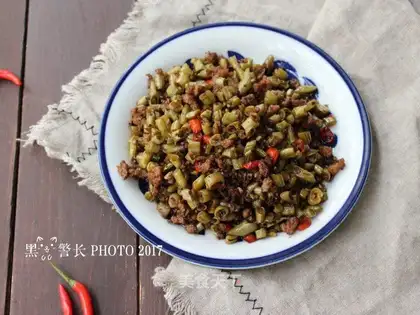 Meat and beans