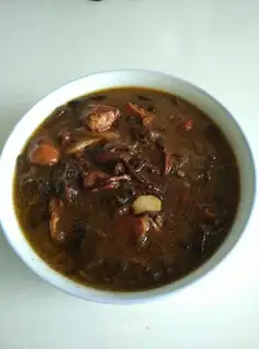 Chicken stew mushrooms