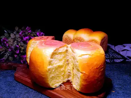 Pumpkin yogurt toast