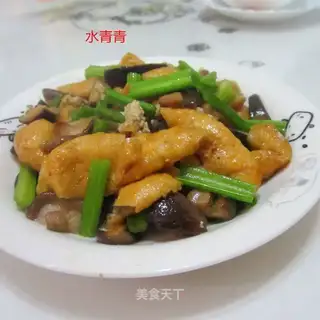 Tofu-burned mushrooms