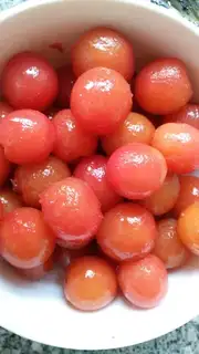 Pickle plums