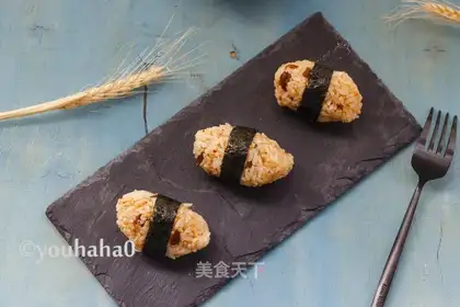 Sweet shrimp with mushroom sauce