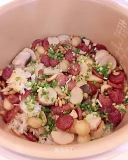 Nuts and sausage