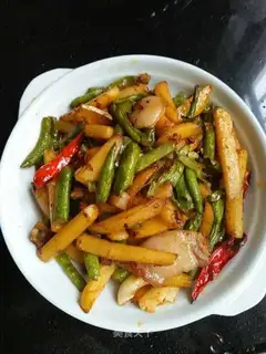 Dry bean bean potatoes
