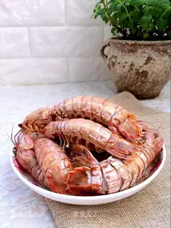 Skinned shrimp