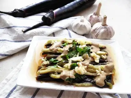 Garlic mackerel