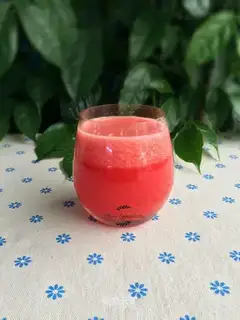 Fresh watermelon juice