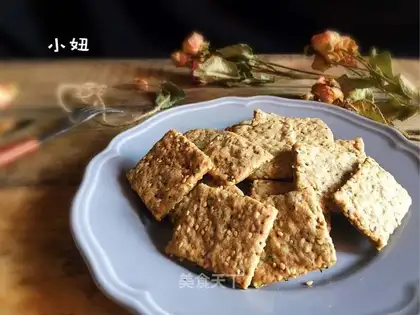 Roller sesame cookies