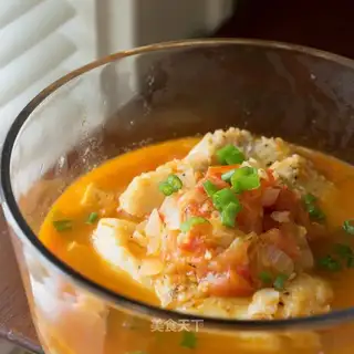 Tomato cod soup
