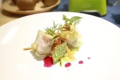Summer Vietnamese prawn salad