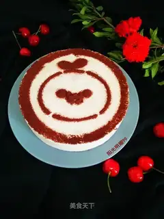 Yogurt mousse cake