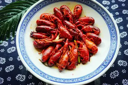 Spicy lobster