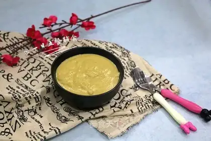Pumpkin apple seed paste