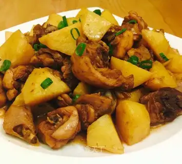 Potato chicken