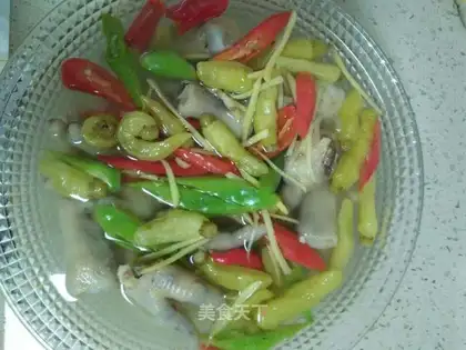 Homemade pepper claws