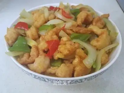Thai curry shrimp