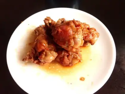 Delicious chicken legs