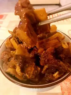 Red roast steak