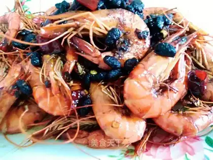 Shrimp with fragrance sauce