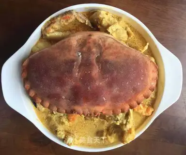 Curry bread crab