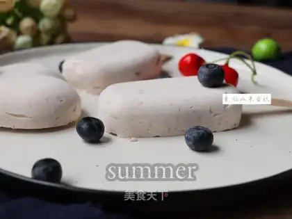 Wheat fruit ice cream