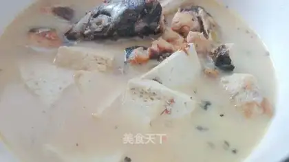 Tofu soup