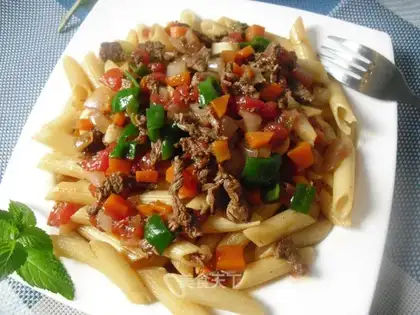 Beef pasta