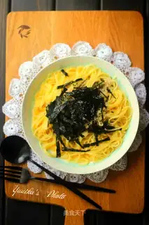Prince Mingko has pasta