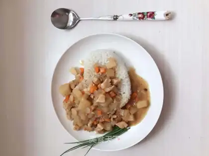 Curry chicken