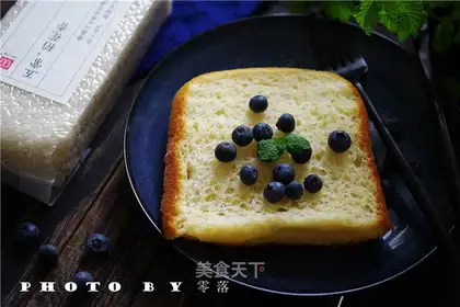 Lazy rice toast