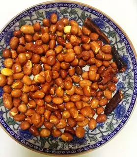 Fry peanuts