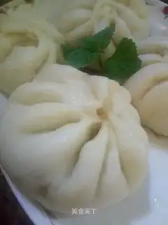 A meat bun of mushrooms