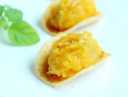 A little mashed potato salad