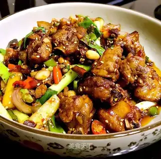 Dry pot spicy halogen