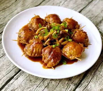 Crab-smelling chicken wings
