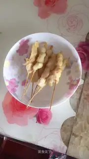 Homemade chicken string