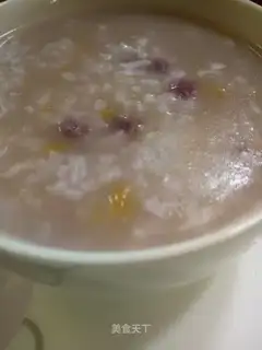 Potato pumpkin porridge