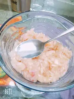 Tasty peach mud