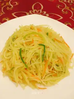 Clear the potatoes