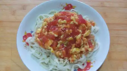 Tomato noodles