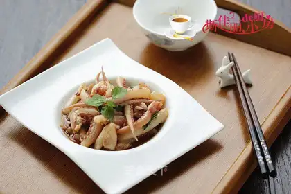 Three squid shavings