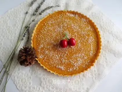 Coconut pumpkin pie