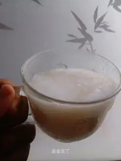 Homemade perfumed milk tea