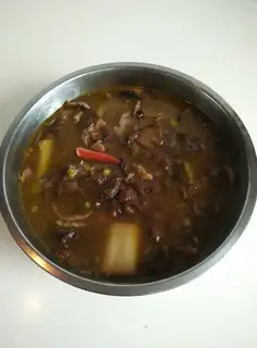 Beef mushroom soup