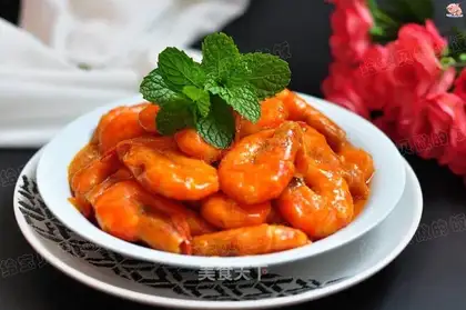 Curry shrimp