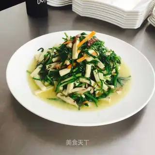 The red swabs of tofu
